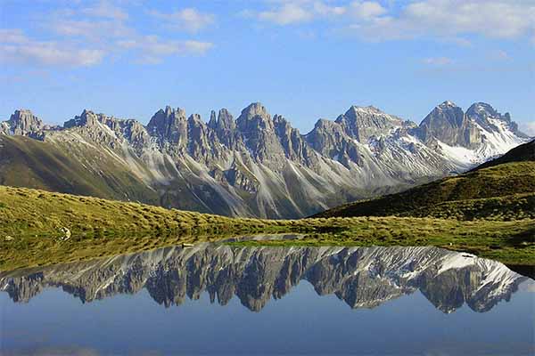 Gasthof Adelshof - Axams wandern Salfeiner See