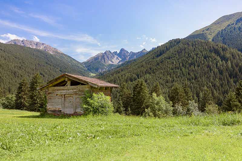 Panorama - Blick in die Axamer Lizum