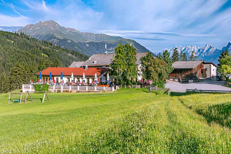 Gasthof Adelshof - Blick in Inntal